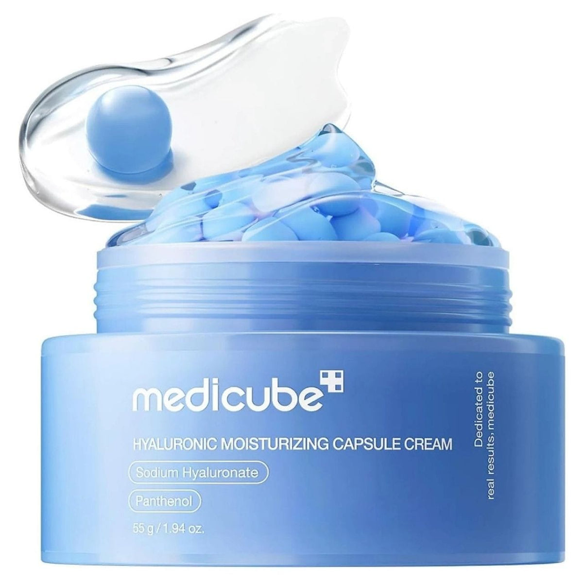 „Medicube“ hialurono rūgšties drėkinamasis kremas kapsulėse – 55 g