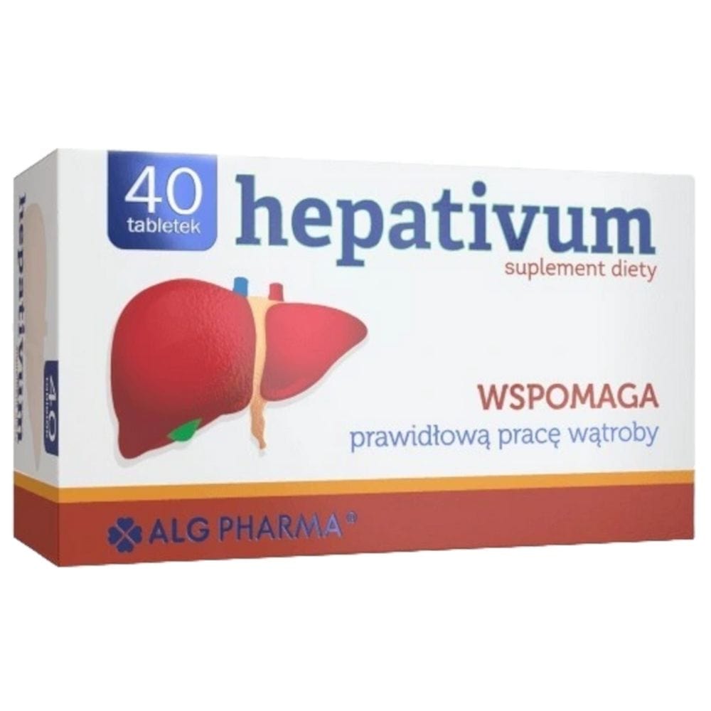 ALG Pharma Hepativum - 40 Tablets