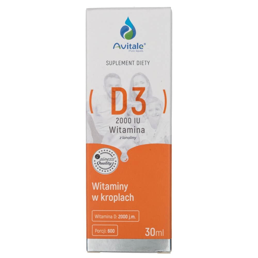 Avitale Vitamin D3 2000 IU - 30 ml