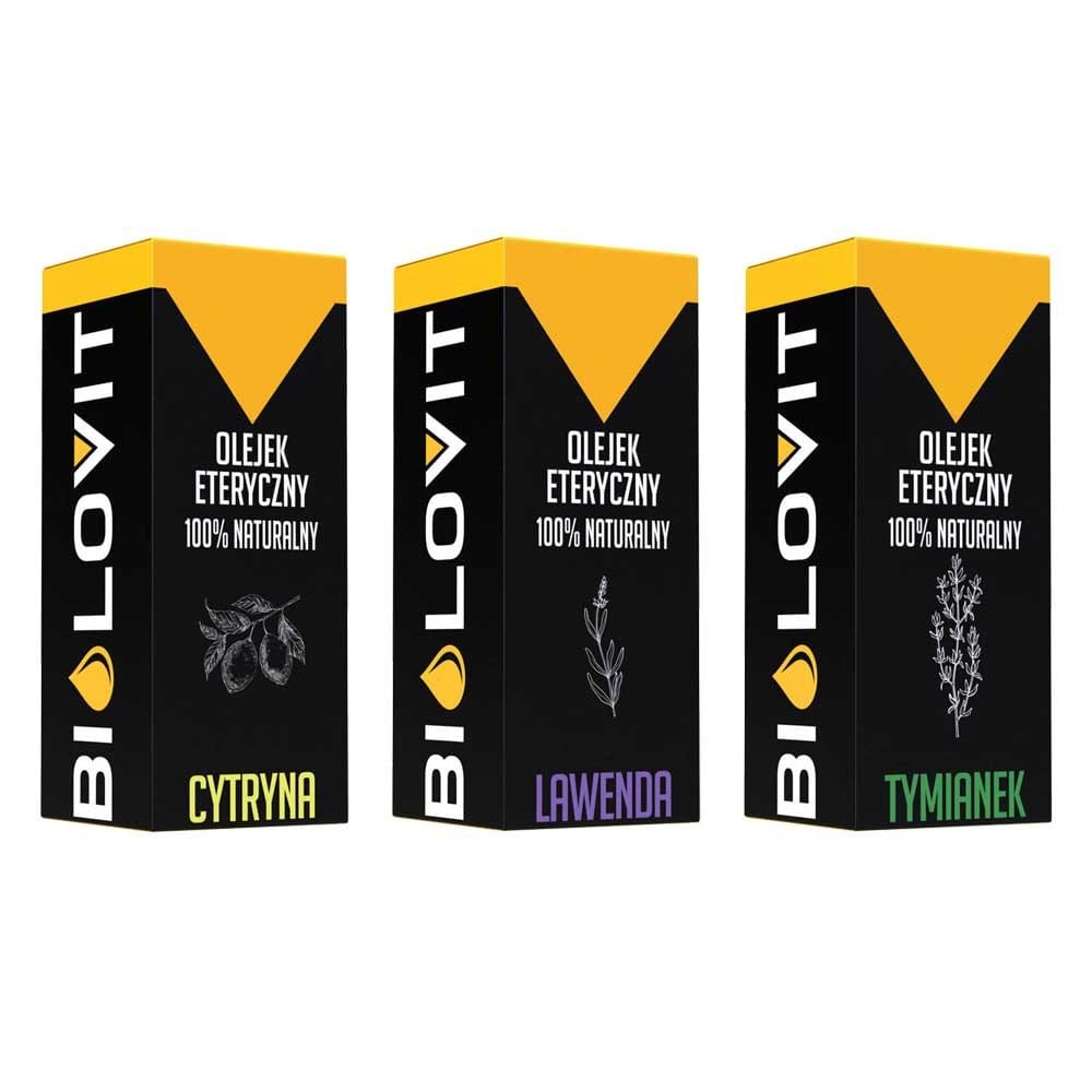 Bilovit Essential Oil Set, Odour Neutralisers - 3 Pieces