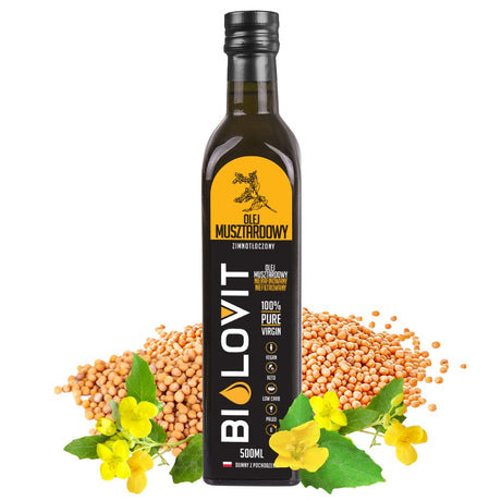 Bilovit Mustard Oil Cold Pressed - 500 ml