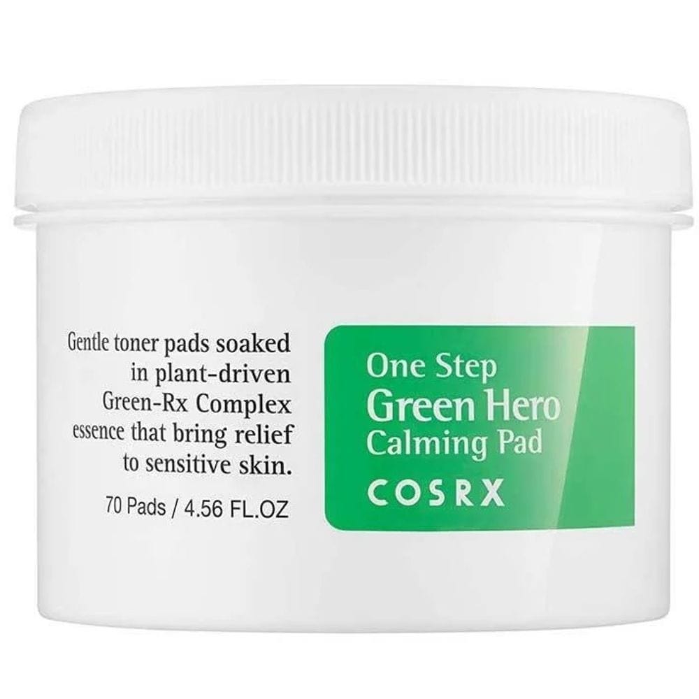 COSRX One Step Green Hero Calming Pad - 70 Pieces