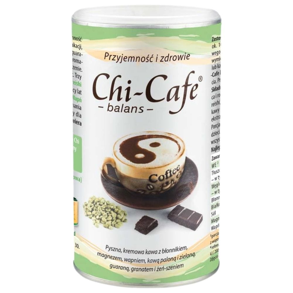 Dr. Jacob's Chi-Cafe Balance, Coffee with Fibre, Magnesium and Guarana - 180 g