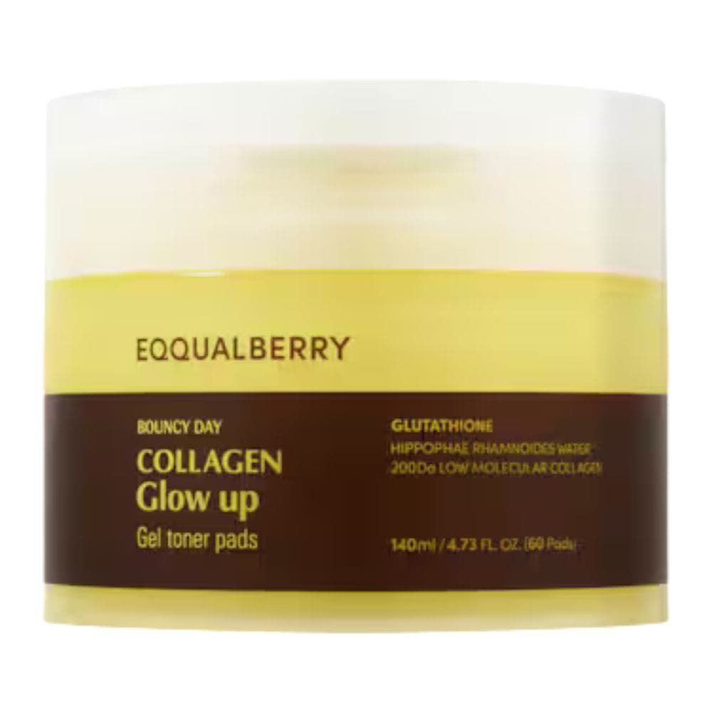 Eqqualberry Collagen Toning and Brightening Pads - 60 pieces