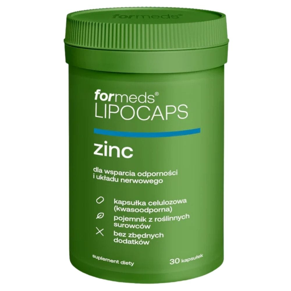 Formeds Lipocaps Zinc 15 mg - 30 Capsules