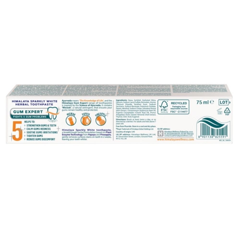 Himalaya Sparkly White Whitening Toothpaste - 75 ml