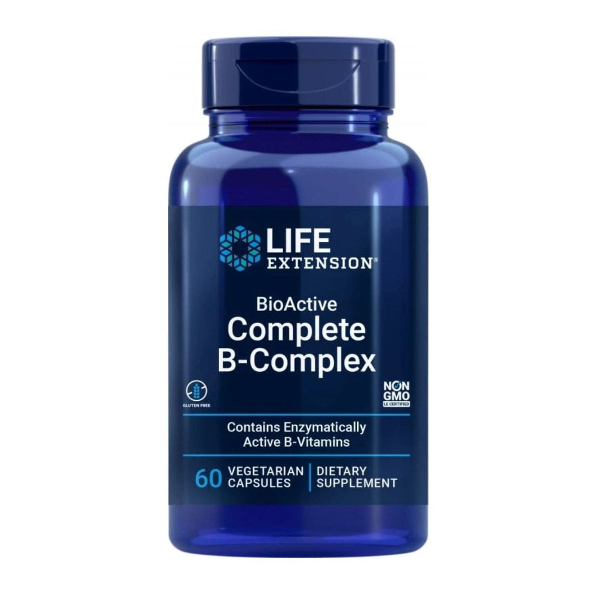 Life Extension Bioactive Complete B-Complex - 60 Veg Capsules