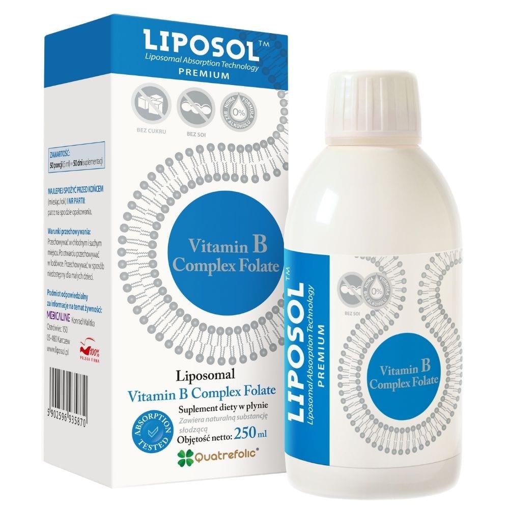 Liposol B Complex Folate - 250 ml