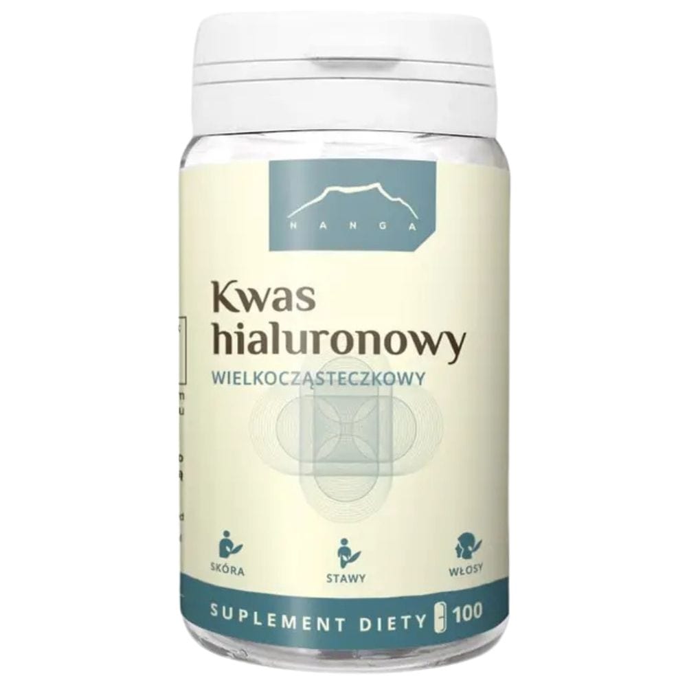Nanga High Molecular Weight Hyaluronic Acid 200 mg - 100 Capsules