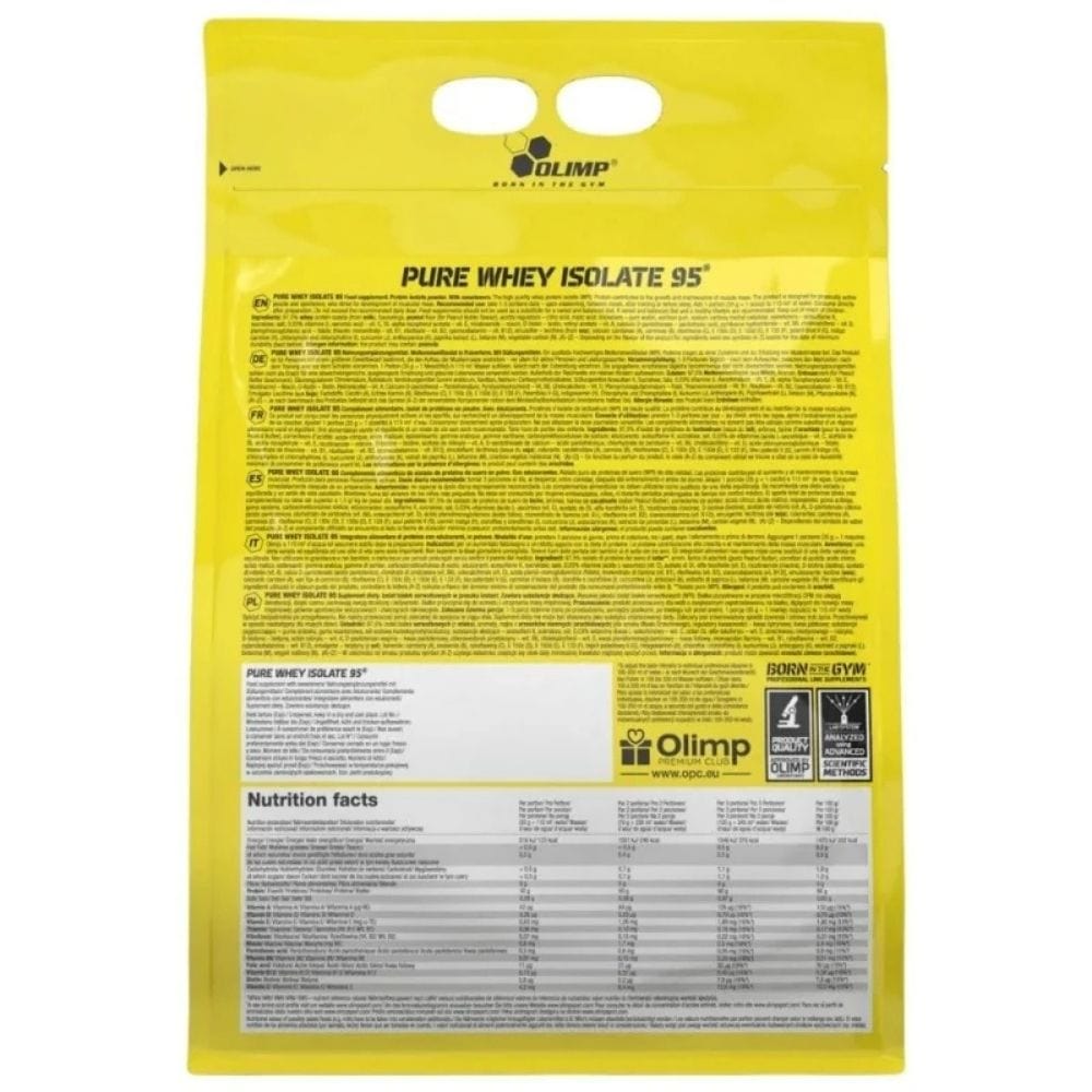 Olimp Pure Whey Isolate 95, Vanilla Ice Cream - 1800 g