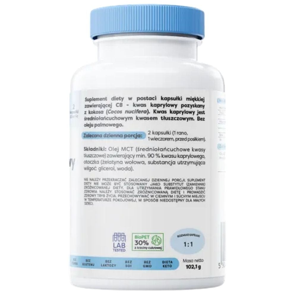 Osavi Caprylic Acid 1200 mg - 120 Capsules