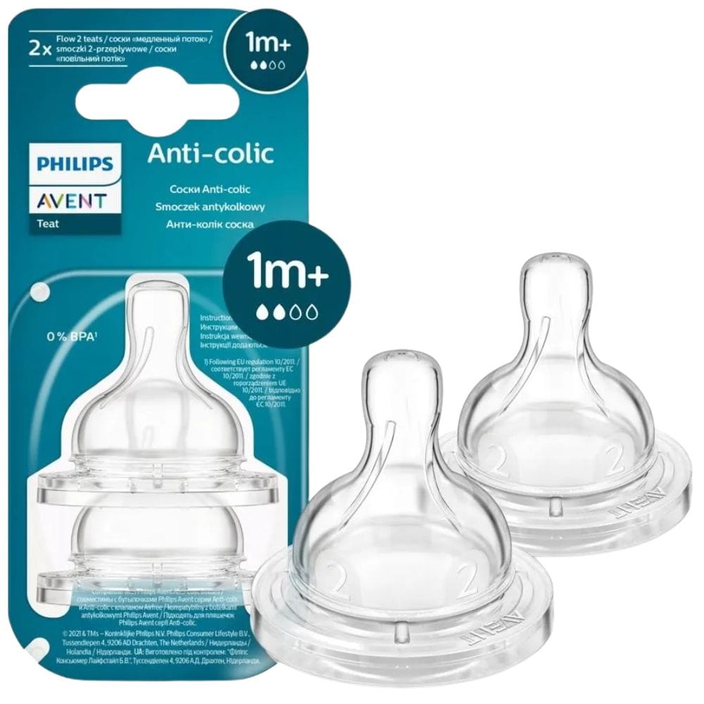 Philips Avent Anti-Colic Soother 1 m+ - 2 Pieces
