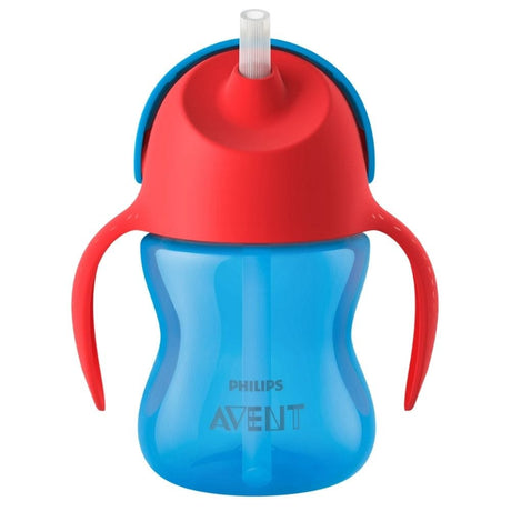 Philips Avent Cup with Straw 9+ Months, Blue - 200 ml