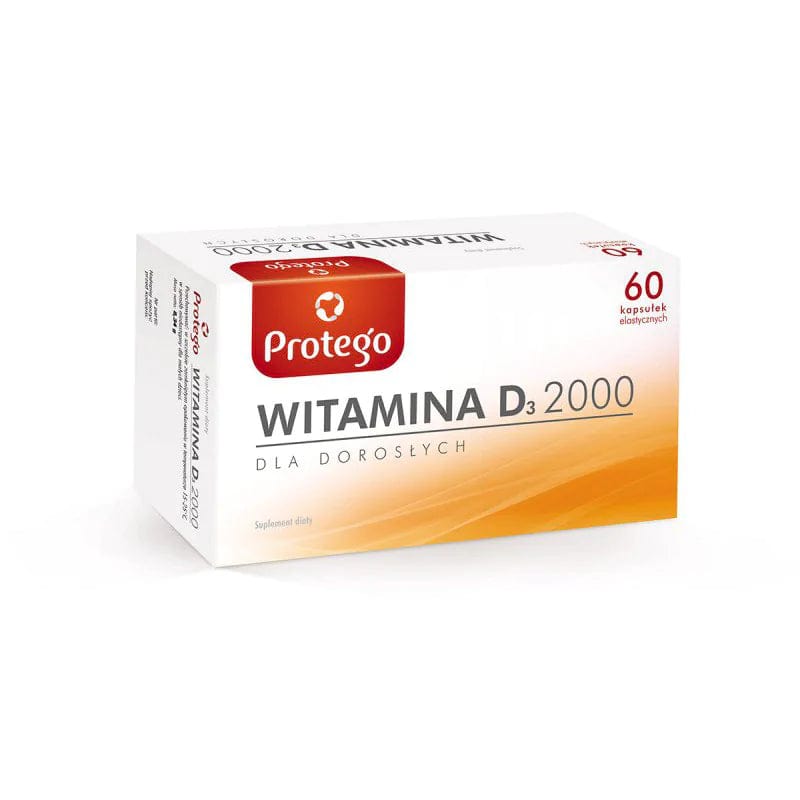 Protego Vitamin D3 2000 - 60 Capsules