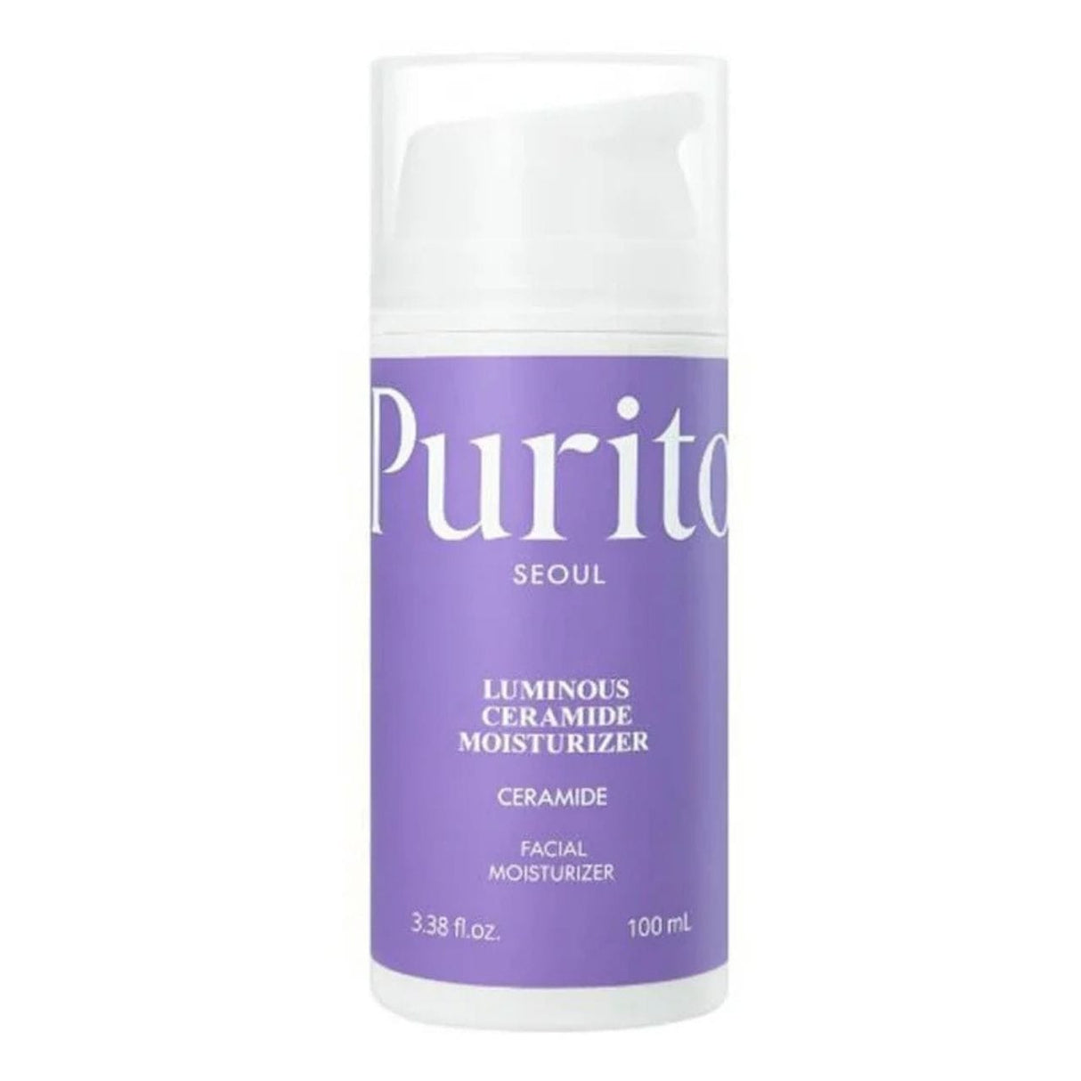 Purito Luminous Ceramide Moisturising Face Cream with Ceramides – 100 ml