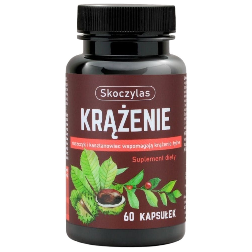 Skoczylas Circulation, Spikenard, Diosmin, Horse Chestnut - 60 Capsules