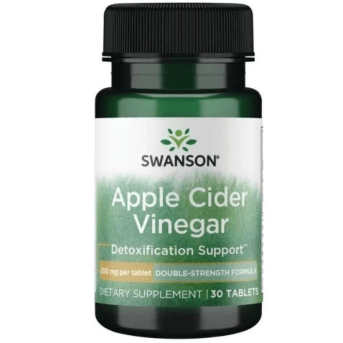 Swanson Apple Cider Vinegar Double-Strength - 30 Tablets