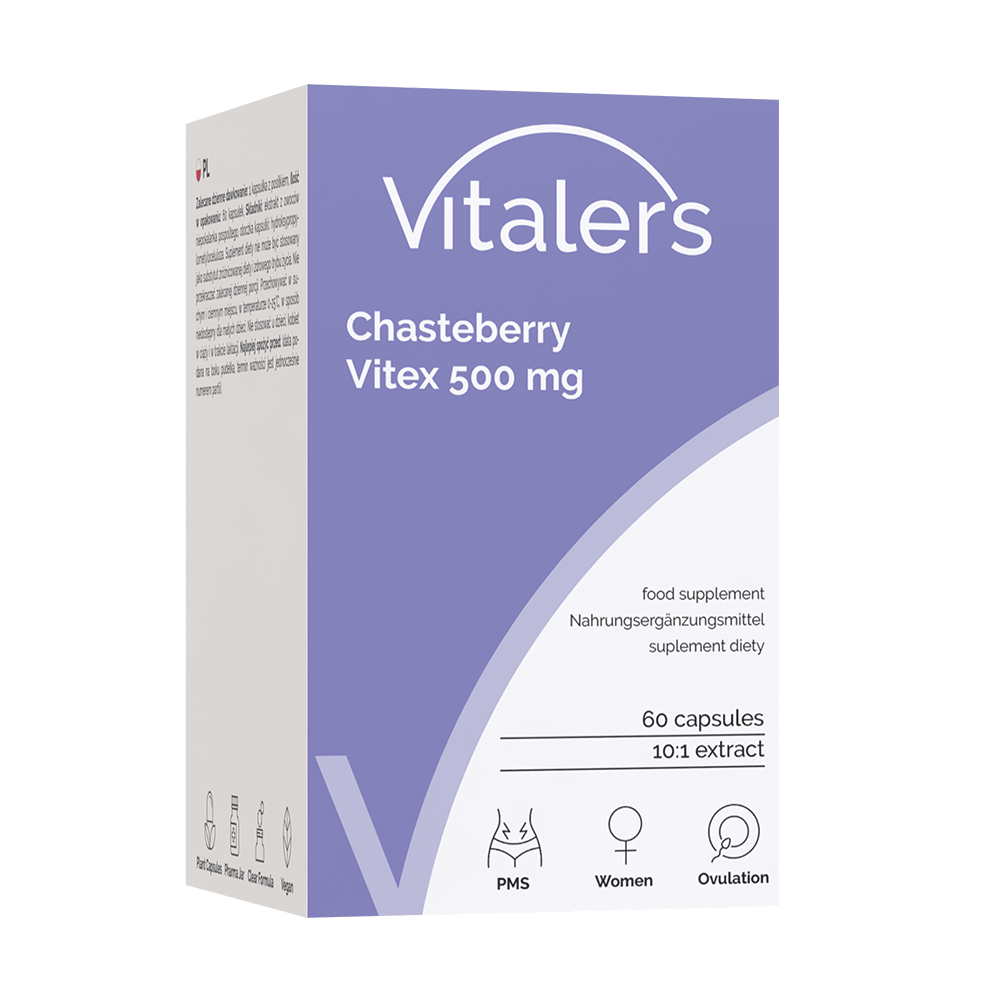 Vitaler's Chasteberry Vitex 500 mg - 60 Capsules