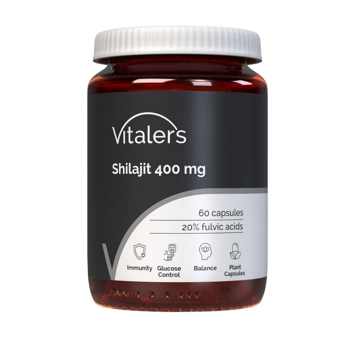 Vitaler's Shilajit 400 mg - 60 Capsules