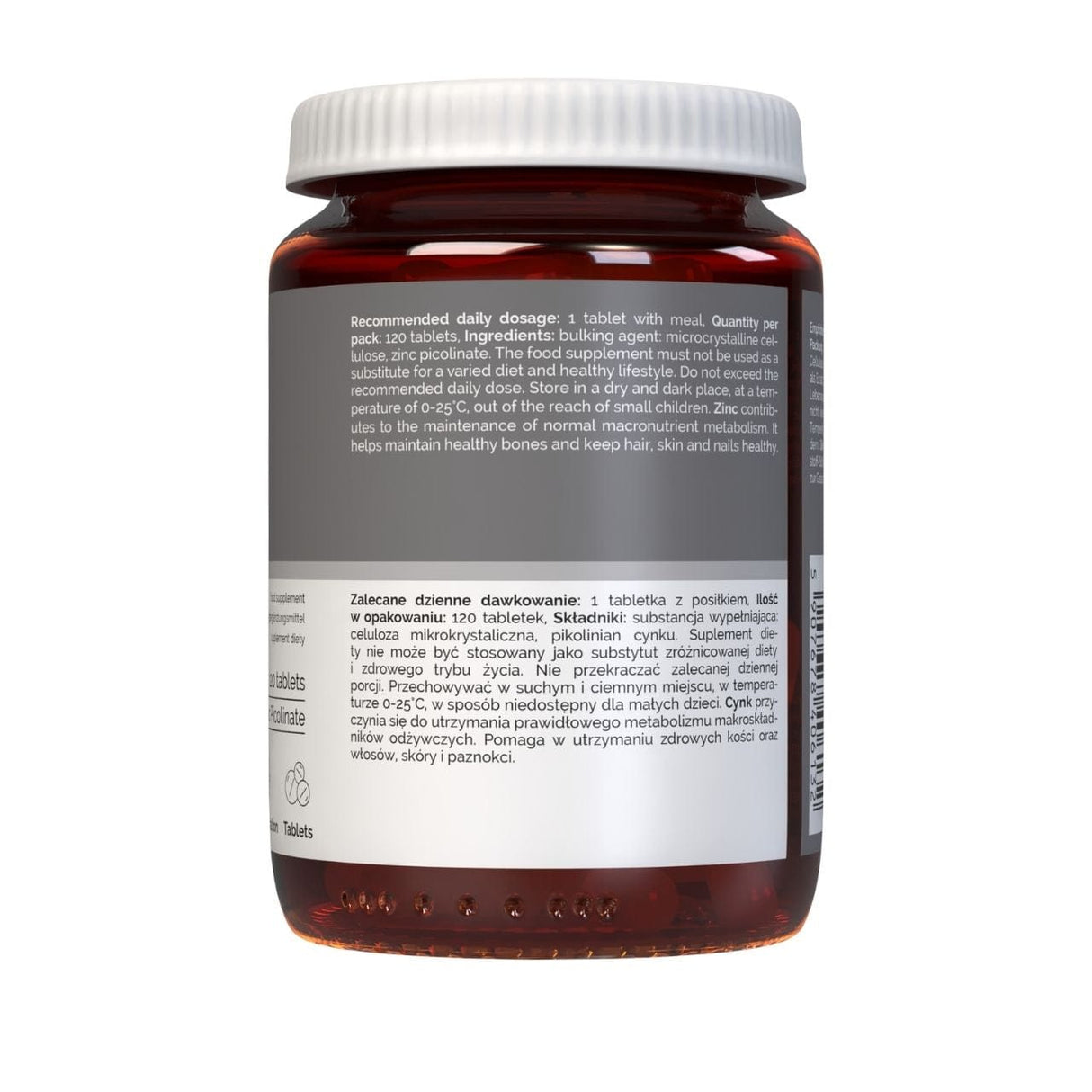 Vitaler's Zinc Picolinate 15 mg - 120 Capsules