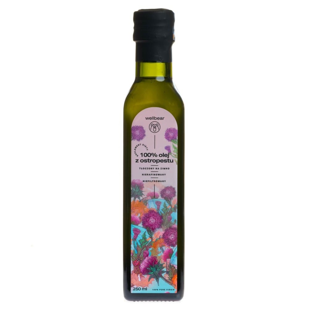Wellbear Thistle Oil Cold Pressed - 250 ml