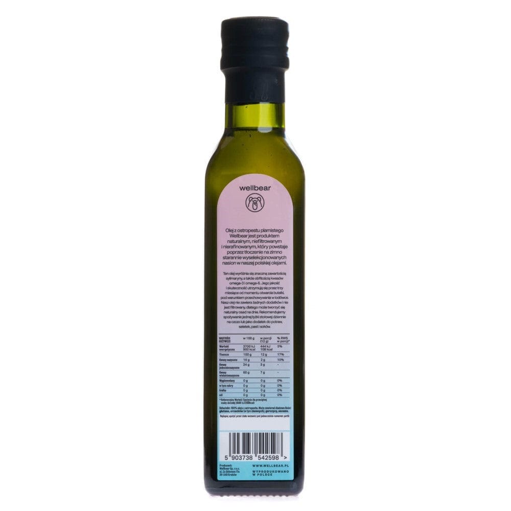 Wellbear Thistle Oil Cold Pressed - 250 ml