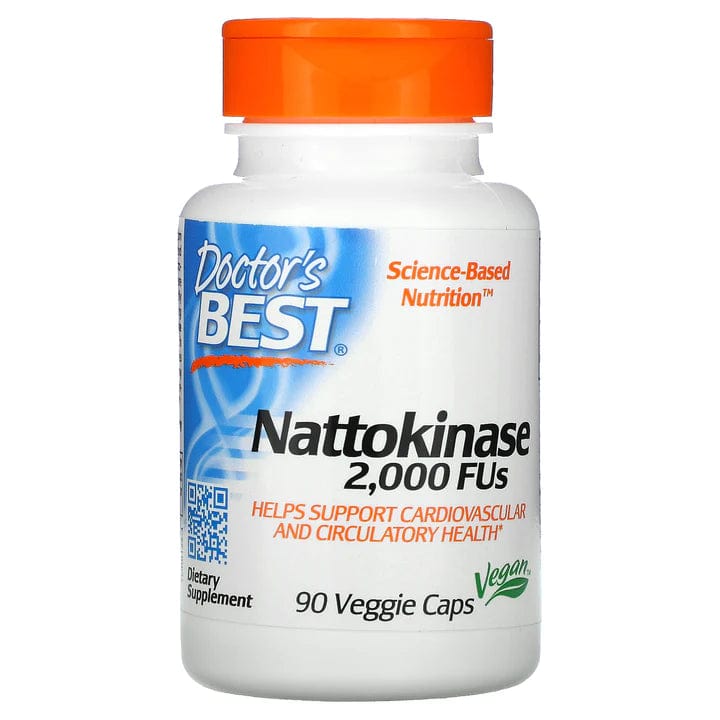 Doctor's Best Nattokinase 2,000 FUs - 90 Veg Capsules