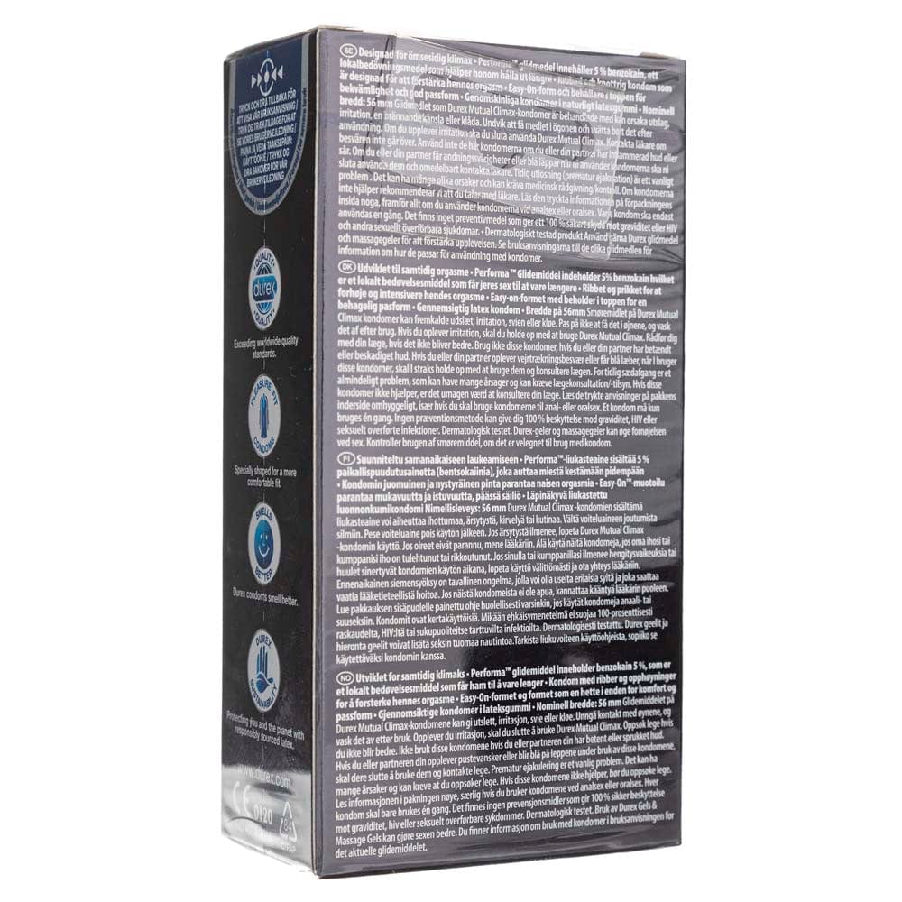 Durex Mutual Climax Condoms - 10 pieces