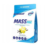 6PAK Mass Pak Gainer with Creatine, Vanilla - 1000 g