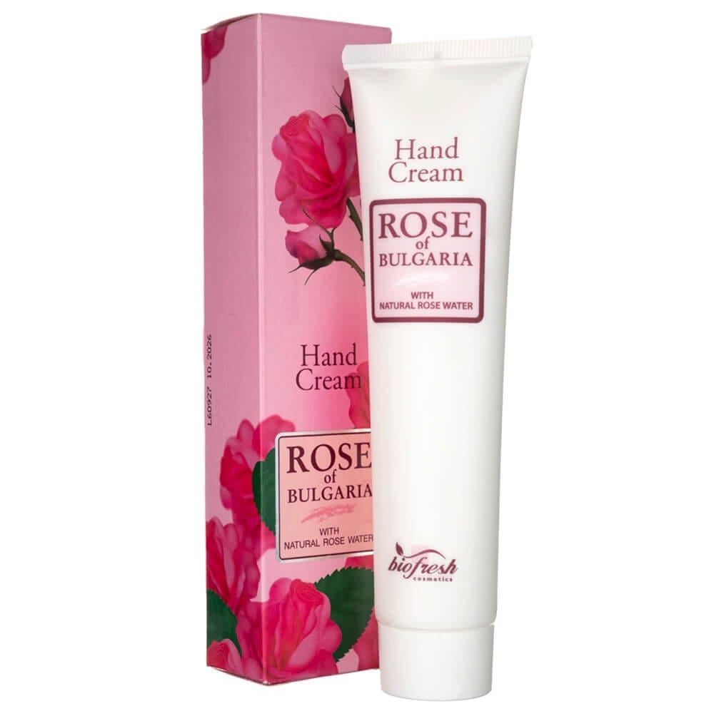 Rose of Bulgaria Rankų kremas su natūraliu rožių vandeniu - 75 ml