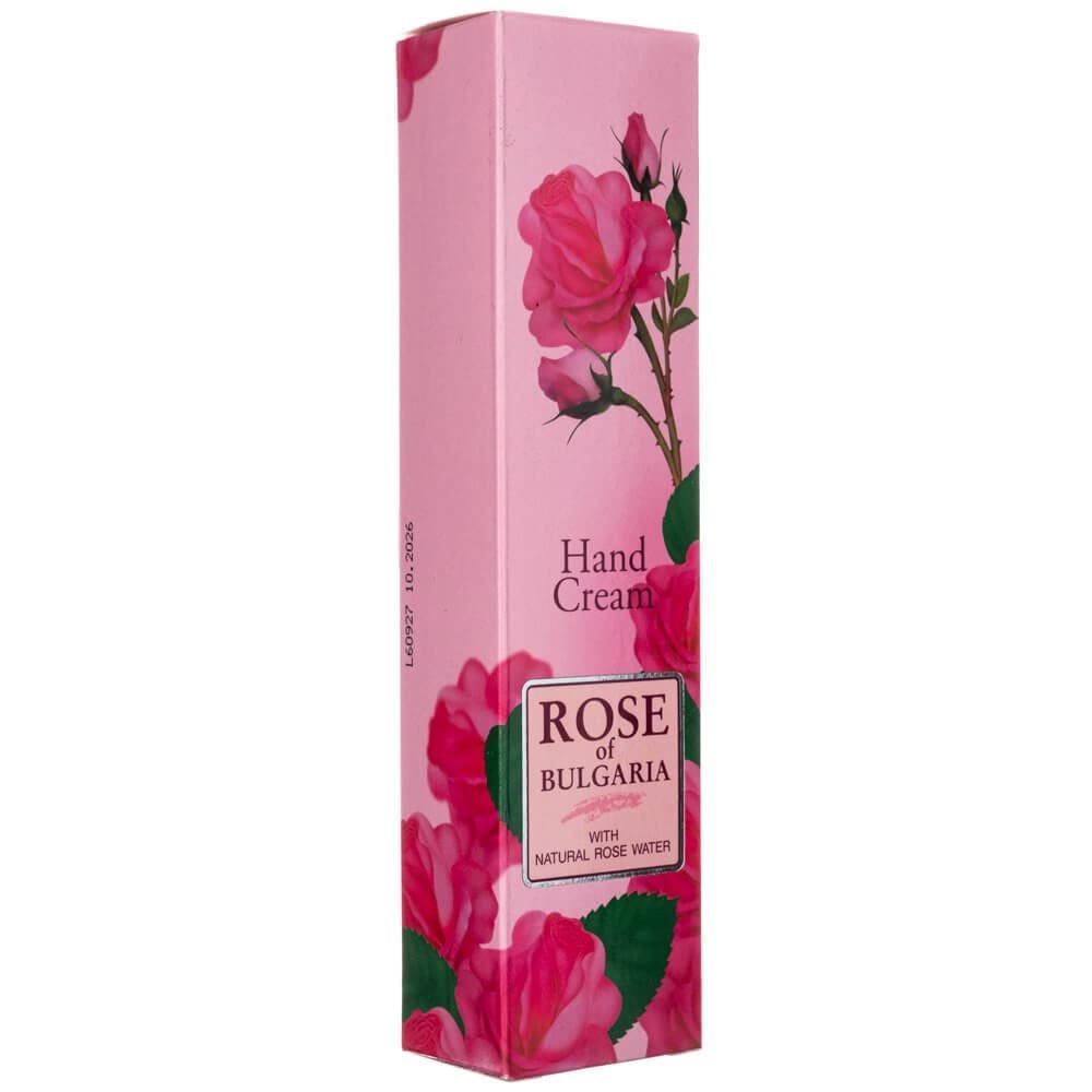 Rose of Bulgaria Rankų kremas su natūraliu rožių vandeniu - 75 ml