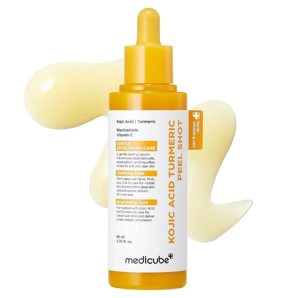 „Medicube“ kojic rūgšties ir ciberžolės odos šveitimo serumas – 80 ml