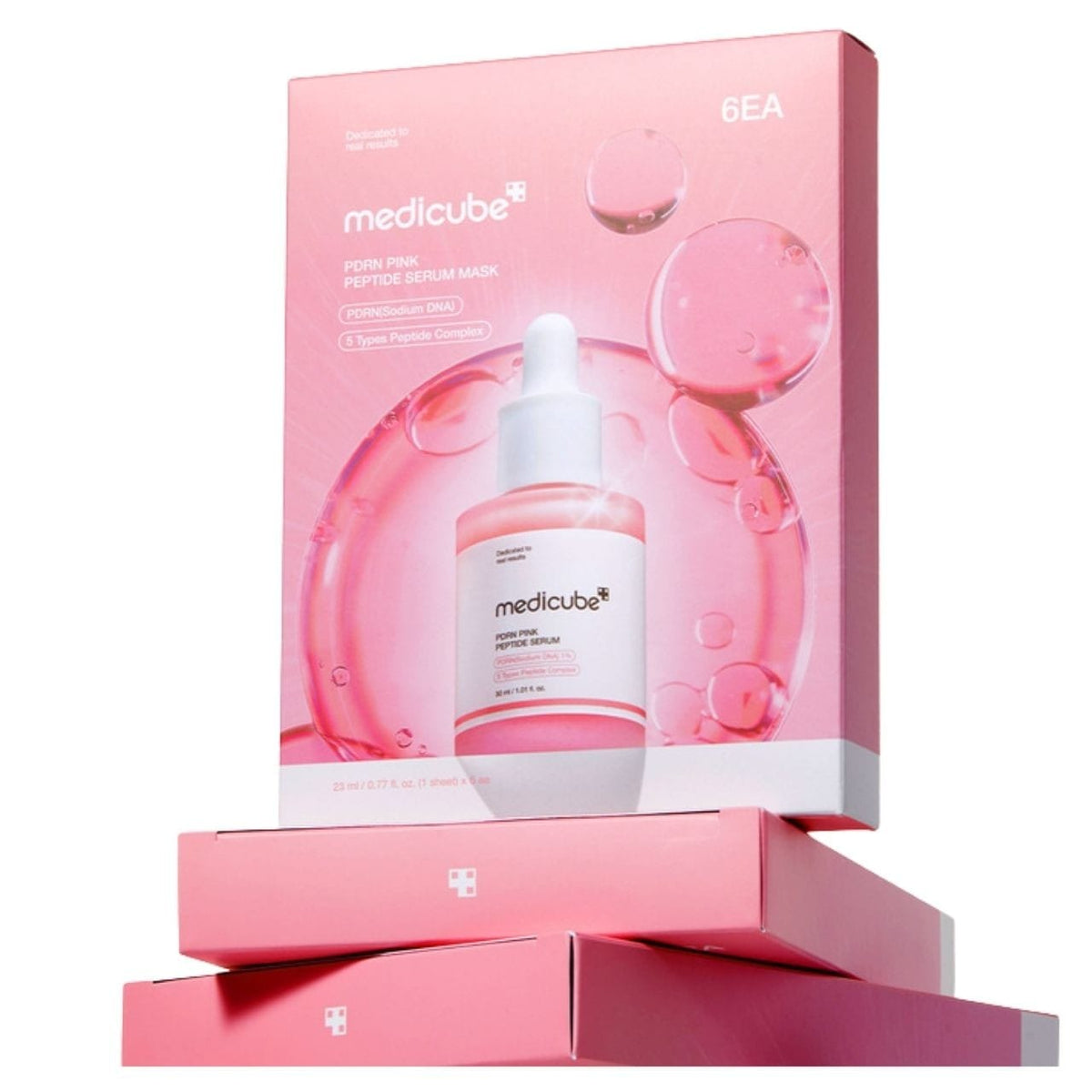 „Medicube“ PDRN rožinis peptidų serumo kaukė – 6 vnt.