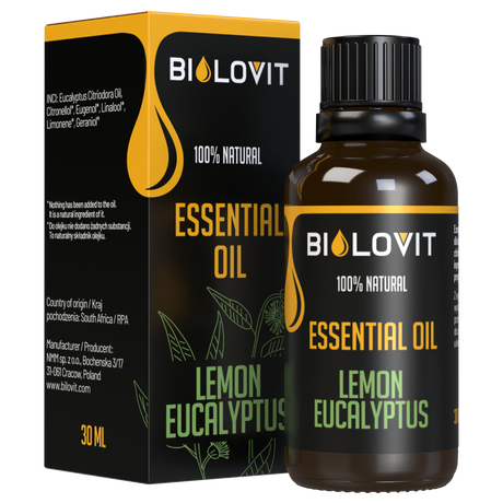 Bilovit citrinų eukaliptų eterinis aliejus - 30 ml
