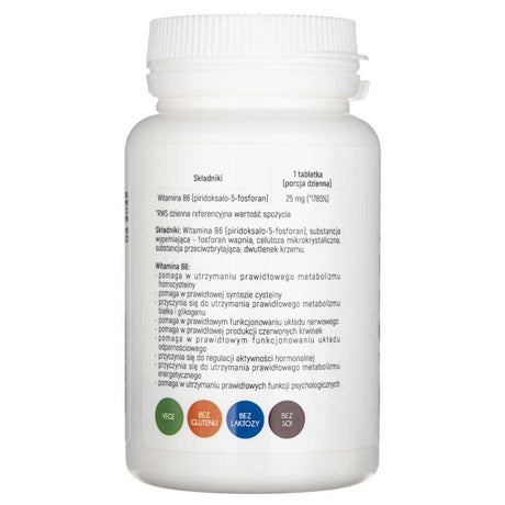 Aliness Vitamin B6 (P-5-P) 25 mg - 100 Tablets