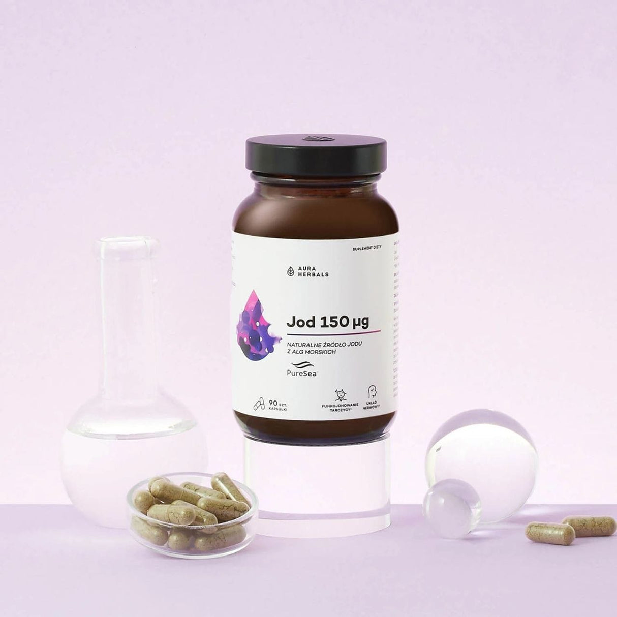 Aura Herbals Iodine 150 mcg - 90 Capsules