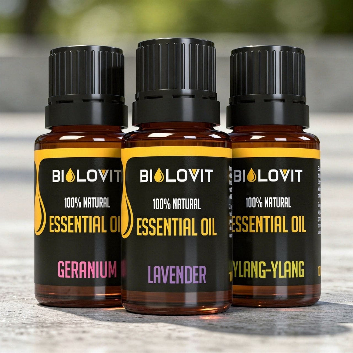 Bilovit Essential Oils Set, Floral - 3 Pieces