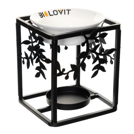 Bilovit Metal Essential Oil Burner with Ceramic Base