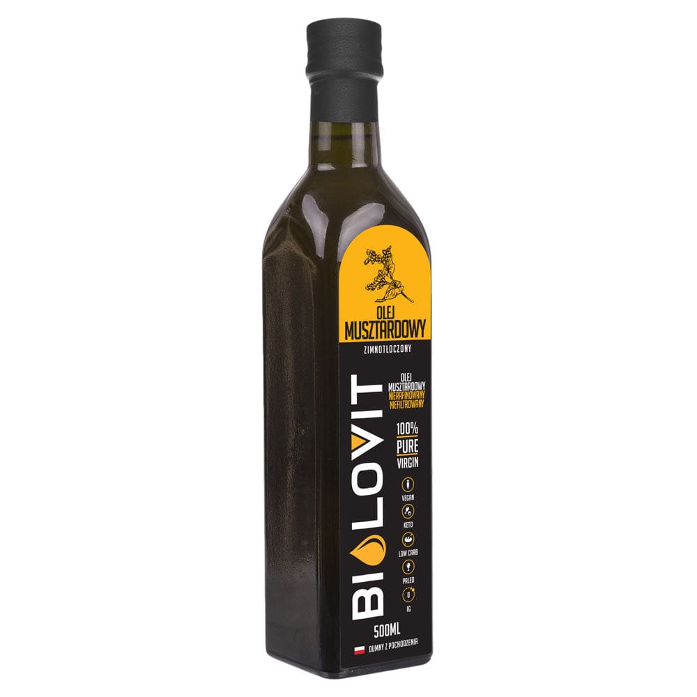 Bilovit Mustard Oil Cold Pressed - 500 ml