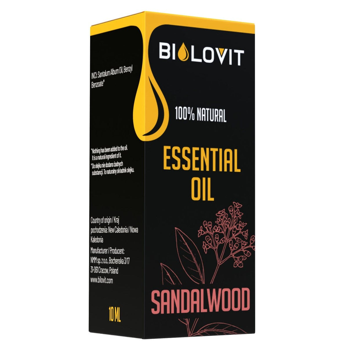 Bilovit Sandalwood Essential Oil - 10 ml