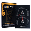 Bilovit Sauna Thermometer with Hygrometer - Black