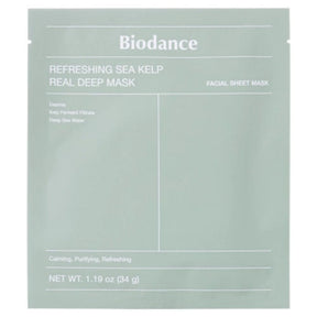 Biodance Refreshing Sea Kelp Real Deep Mask - 34 g