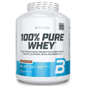 BioTech USA 100% Pure Whey, Chocolate Flavoured - 2270 g