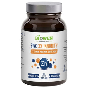 Biowen Zinc 3X Immunity, Zinc Complex - 100 Capsules