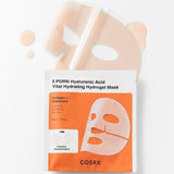 COSRX 5 PDRN Hya Acid Vital Hydrogel Sheet Mask - 3 x 34 g
