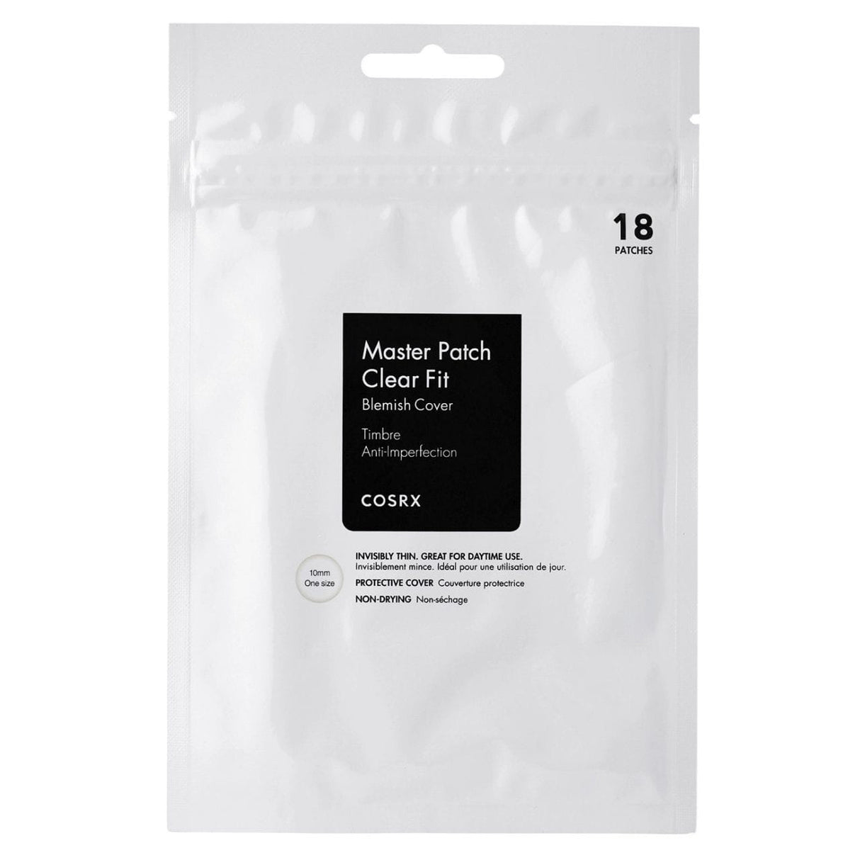 COSRX Master Patch Clear Fit Invisible Acne Patches - 18 Patches