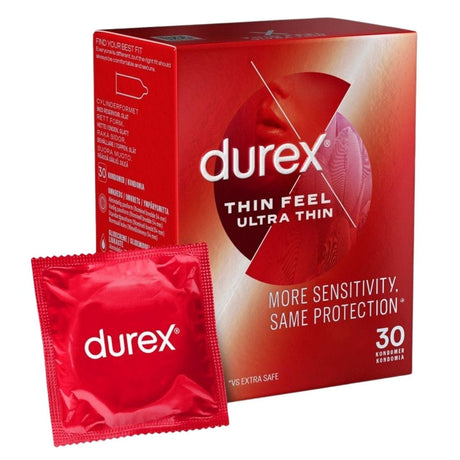 Durex Feel Ultra Thin Condoms - 30 Pieces