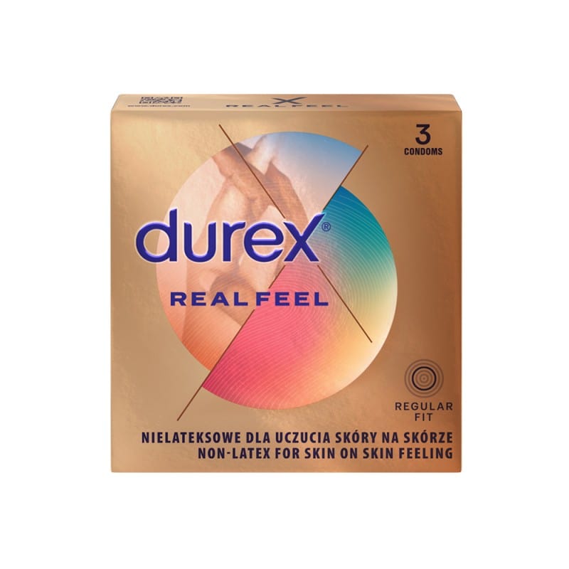 Durex Real Feel Condoms - 3 pcs.