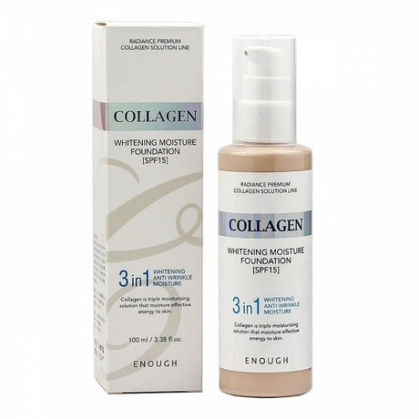 Enough Collagen 3in1 Whitening Moisture Foundation Shade 21 - 100 ml