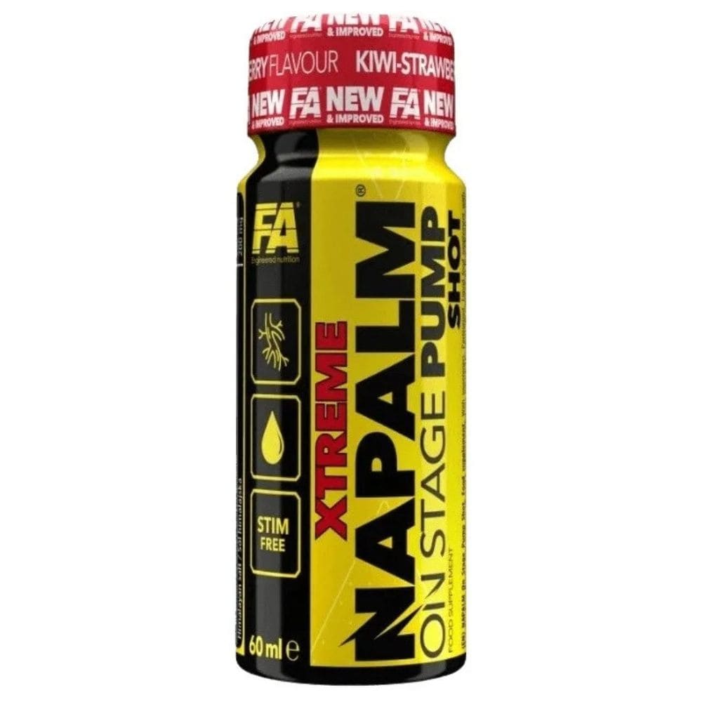 Fitness Authority NAPALM On Stage Pump Shot, Kiwi-Strawberry - 60 ml